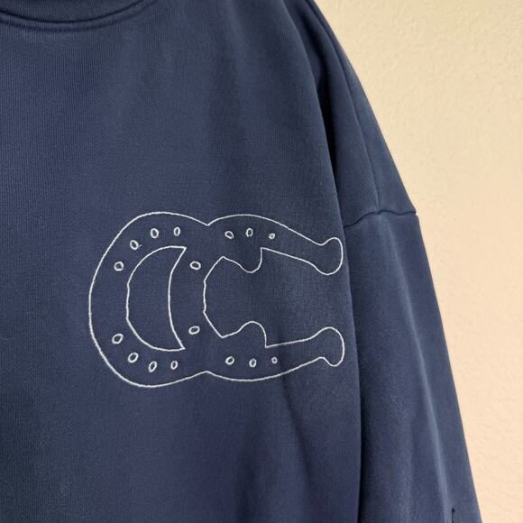 Beyonce Cowboy Carter Tour Hoodie XXL Concert Merch 16 Carriages CCT 2025 Blue - Picture 3 of 12